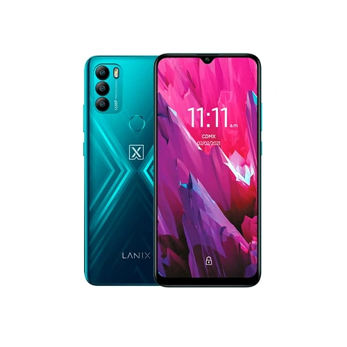 SMARTPHONE LANIX ALPHA 3V 6.5" HD 64GB/4GB NANO DUAL SIM CÁMARA 16MP+2MP+2MP/8MP MEDIATEK ANDROID 11 COLOR VERDE - Artículos Promocionales MAS RECIO