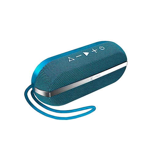 BOCINA LANIX LXSP PRT BLUETOOTH PROTECCIÓN CONTRA AGUA IP67 COLOR AZUL - Artículos Promocionales MAS RECIO