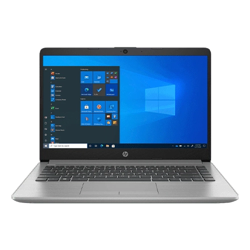 LAPTOP HP 245 G8 14" AMD R5 5500U DISCO DURO 256 GB SSD RAM 8 GB WINDOWS 10 PRO COLOR GRIS - Artículos Promocionales MAS RECIO