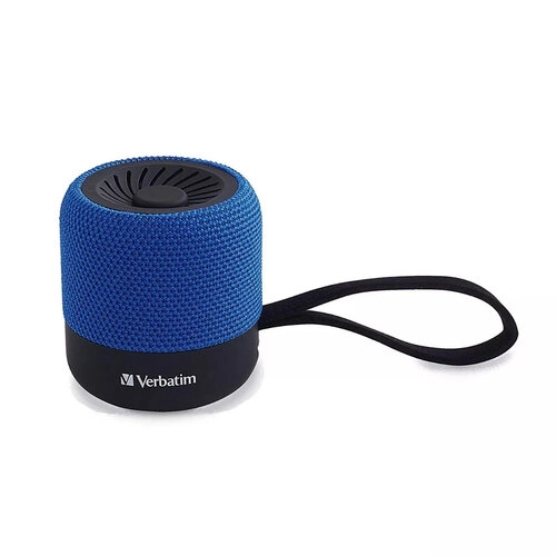 BOCINA VERBATIM MINI TWS INALÁMBRICA C/BLUETOOTH - AZUL - Artículos Promocionales MAS RECIO