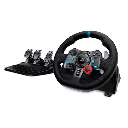 VOLANTE DE CARRERAS LOGITECH DRIVING FORCE G29 PARA PS3/PS4 - Artículos Promocionales MAS RECIO