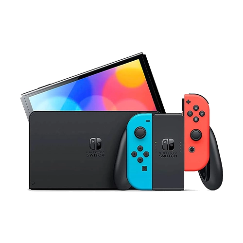 CONSOLA NINTENDO SWITCH OLED NEON STANDARD EDITION - Artículos Promocionales MAS RECIO