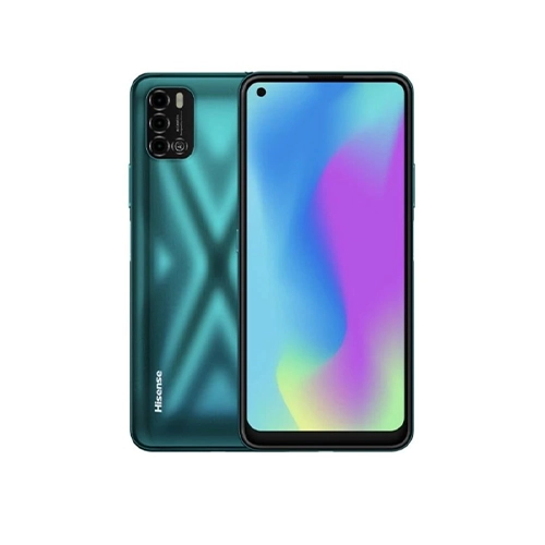 SMARTPHONE HISENSE E50 4G LTE 6.55" HD FACE ID 128GB/4GB CÁMARA 13MP+5MP+2MP/8MP OCTACORE ANDROID 11 COLOR VERDE - Artículos Promocionales MAS RECIO