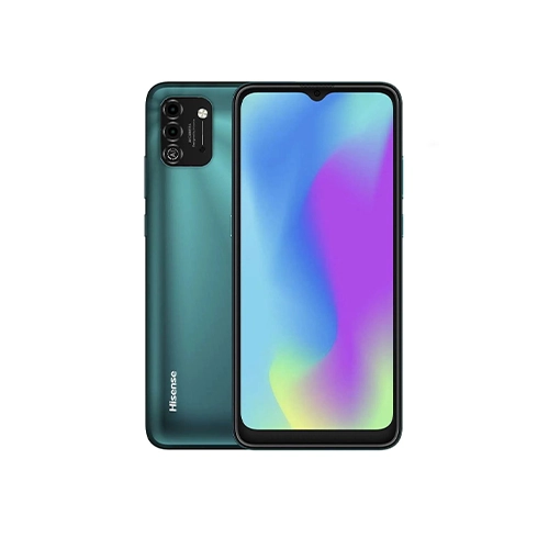 SMARTPHONE HISENSE E50 LITE 4G LTE 6.5" FACE ID 32GB/3GB CÁMARA 13MP+2MP/5MP OCTACORE ANDROID 11 COLOR VERDE - Artículos Promocionales MAS RECIO