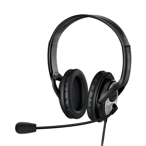 DIADEMA MICROSOFT LIFECHAT LX-3000 USB COLOR NEGRO - Artículos Promocionales MAS RECIO