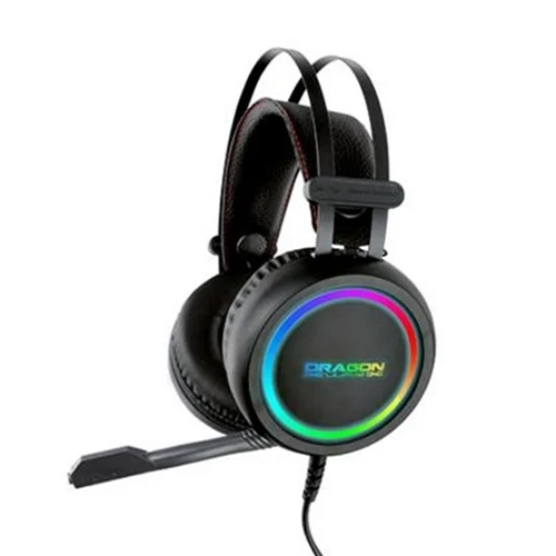 AUDÍFONOS GAMER DRAGON XT CONEXIÓN USB RGB MICRÓFONO - Artículos Promocionales MAS RECIO