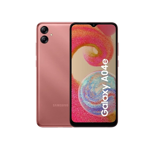 SMARTPHONE SAMSUNG GALAXY A04E 6.5" 32GB/3GB CÁMARA 13MP+2MP/5MP OCTACORE ANDROID COLOR BRONCE - Artículos Promocionales MAS RECIO