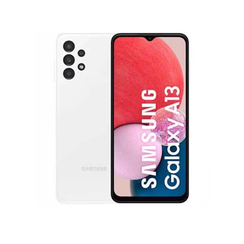 SMARTPHONE SAMSUNG GALAXY A13 6.6" 64GB/4GB CÁMARA 50MP+5MP+2MP+2MP/8MP OCTACORE ANDROID 11 COLOR BLANCO - Artículos Promocionales MAS RECIO