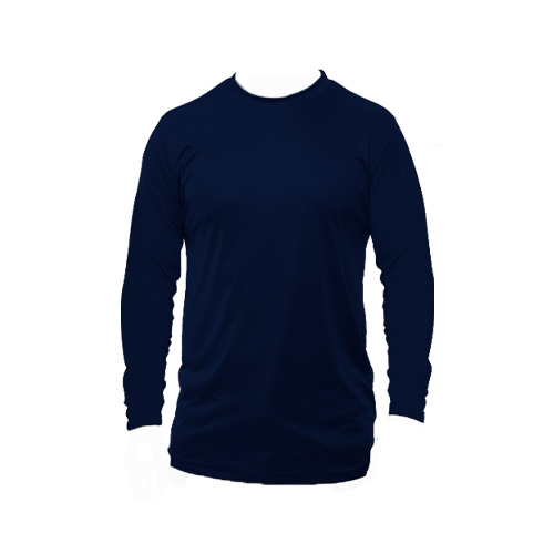 PLAYERA BW CUELLO REDONDO CABALLERO MANGA LARGA - Vista 3