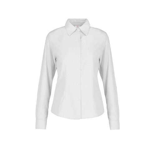 CAMISA YAZ OXFORD DAMA MANGA LARGA - Artículos Promocionales MAS RECIO