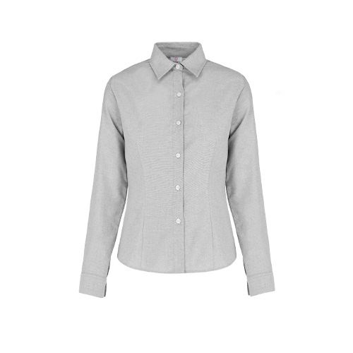 CAMISA YAZ OXFORD DAMA MANGA LARGA - Vista 6
