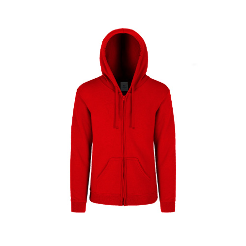 HOODIE YAZ POLY JUVENIL CON CIERRE UNISEX - Vista 3