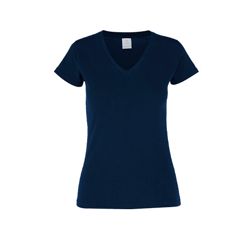 PLAYERA YAZ DAMA CUELLO V - Vista 3