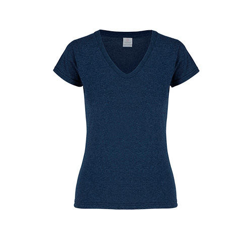PLAYERA YAZ POLY DAMA CUELLO V - Vista 3