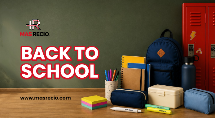 Temporada BACK TO SCHOOL - Artículos Promocionales MAS RECIO